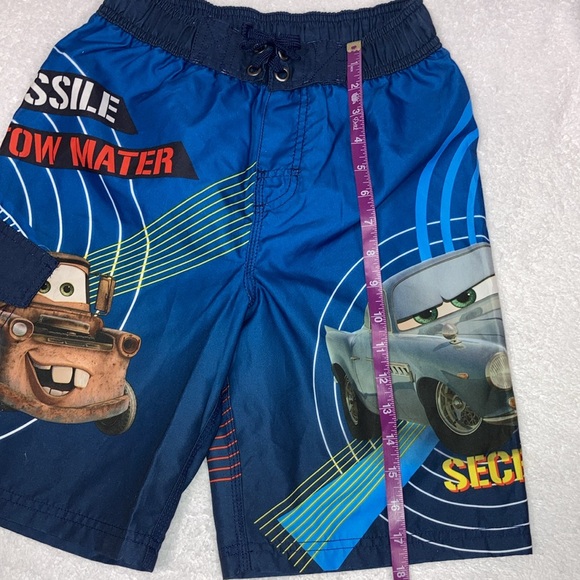 NWT Disney Pixar cars tow mater fin mcmissle swim trunks medium 8 - Picture 2 of 12
